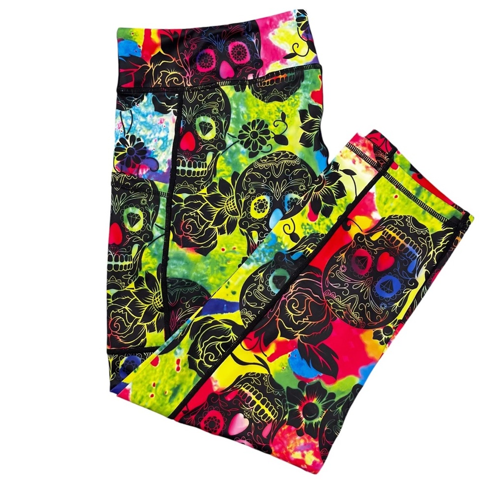 CVG Constantly Varied Gear Tie Dye Capri Leggings
